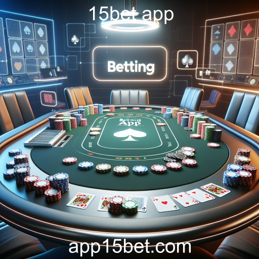 Descubra o Mundo do Poker no 15bet App