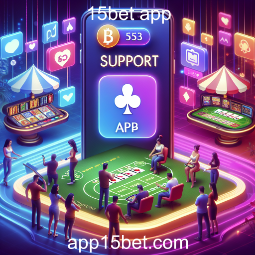 Explorando a Categoria de Suporte no 15bet App